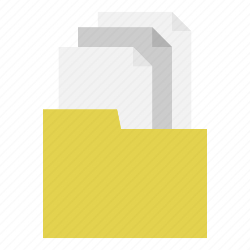 Archive, document, file, glass, magnifying, reading, zoom icon - Download on Iconfinder