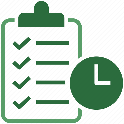 Management, planning, time, business, deadline, report, checklist icon - Download on Iconfinder