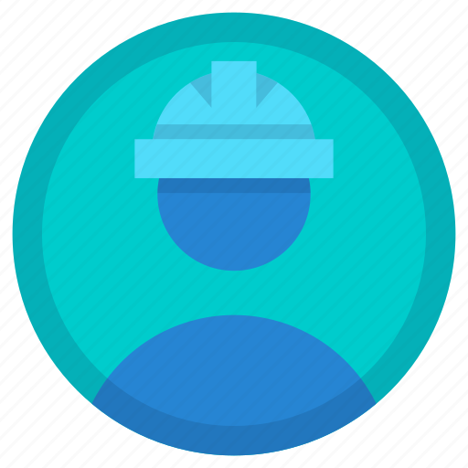 Avatar, employee, helmet, labour, worker icon - Download on Iconfinder