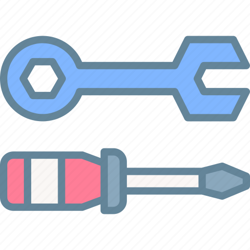 Tool, repair, screwdriver, wrench, maintenance icon - Download on Iconfinder