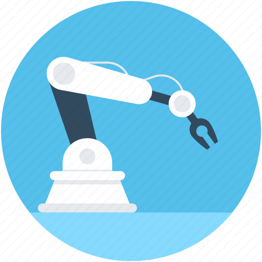 Industrial arm, industrial robot, manufacturing, packaging robot, robotic arm icon - Download on Iconfinder