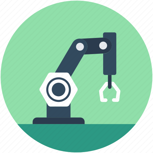 Industrial arm, industrial robot, manufacturing, packaging robot, robotic arm icon - Download on Iconfinder
