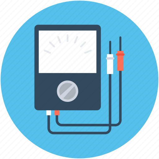 Ampere, digital multimeter, technician meter, voltage meter, voltmeter icon - Download on Iconfinder