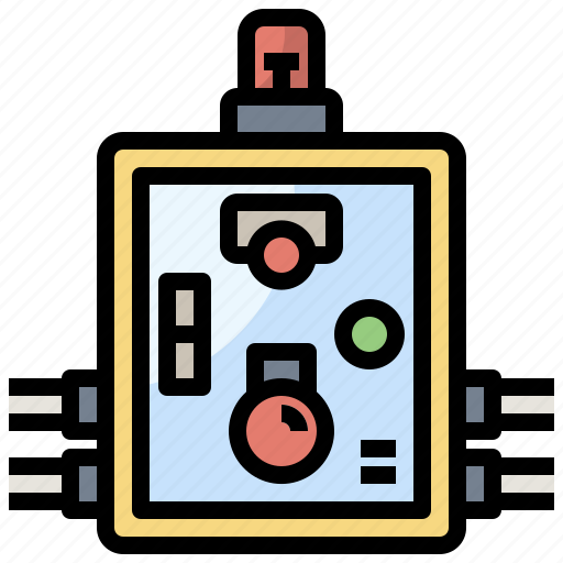 And, controller, down, electronics, industry, machine, up icon - Download on Iconfinder