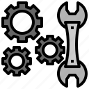 cogwheels, configuration, electronics, gears, settings, wheels