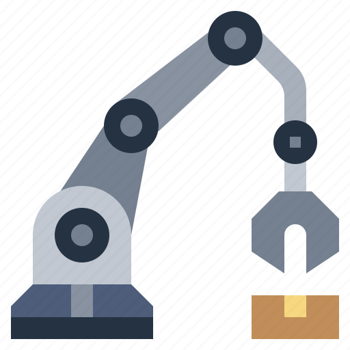 Arm, factory, industrial, mechanical, robot, robotic, robotics icon - Download on Iconfinder