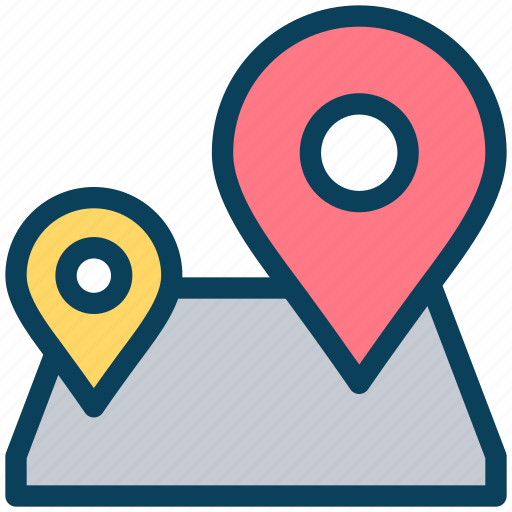 Location, map, direction, navigation, gps icon - Download on Iconfinder