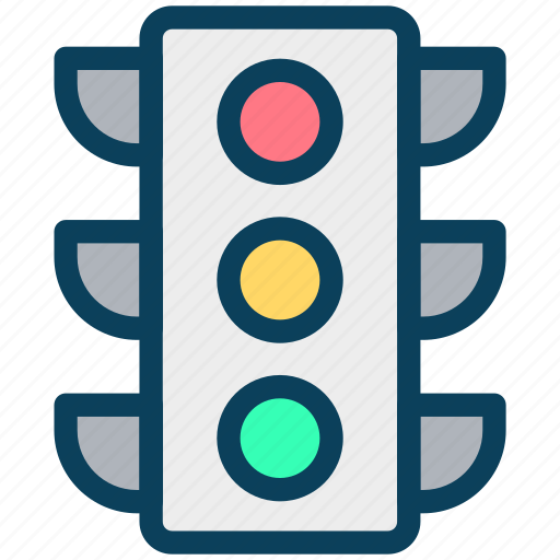 Location, traffic light, signal, drive icon - Download on Iconfinder