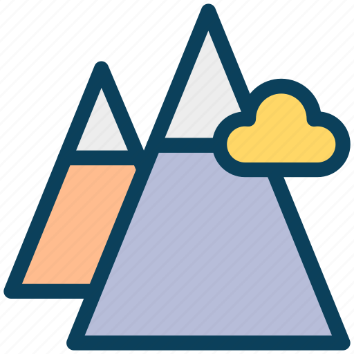 Location, area, mountains, place, outside, cloud icon - Download on Iconfinder