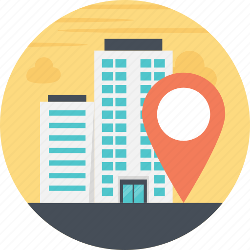 Geolocation, location finding, location marker, navigation system, office location icon - Download on Iconfinder