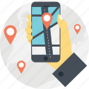 mobile gps, mobile navigation, mobile tracker, navigation app, smartphone navigation 