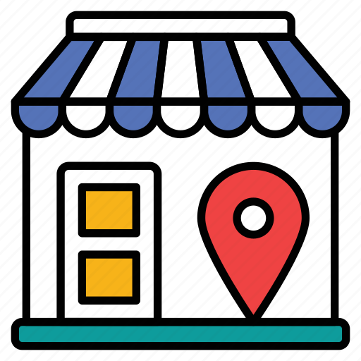 Location, map, store, online icon - Download on Iconfinder
