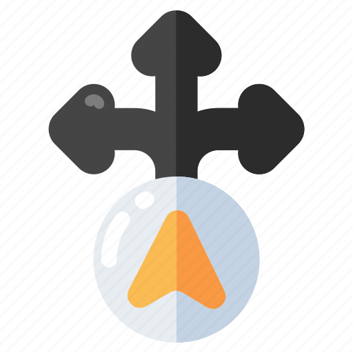 Directional arrows, navigation arrows, pointing arrows, arrowheads, fast forward arrows icon - Download on Iconfinder