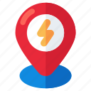 electric location, direction, gps, navigation, geolocation