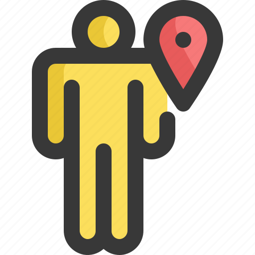 Gps, location, map, navigation, people, pin icon - Download on Iconfinder