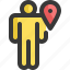 gps, location, map, navigation, people, pin 