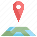 gps, location, map, navigation, pin 