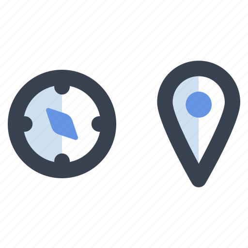 And, compass, gps, location, map, navigation, pin icon - Download on Iconfinder