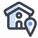 gps, home, location, map, navigation, pin, place