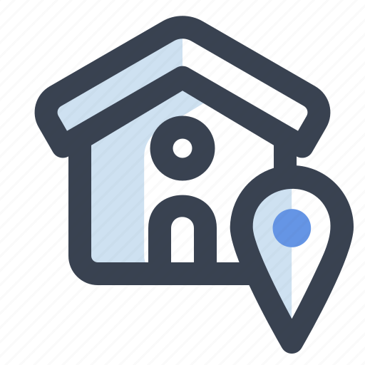 Gps, home, location, map, navigation, pin, place icon - Download on Iconfinder