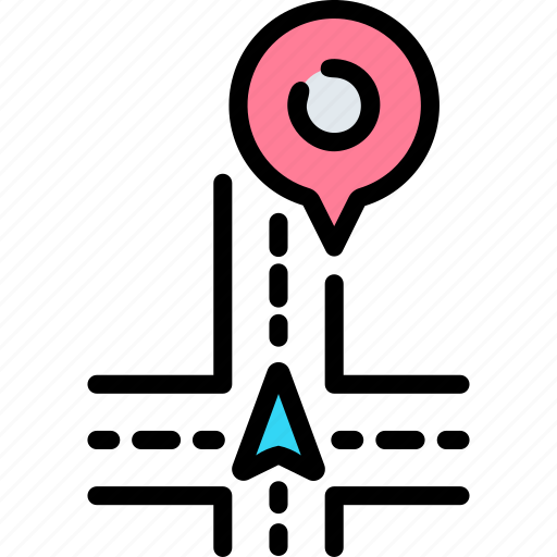 Gps, navigation, map, location, marker icon - Download on Iconfinder