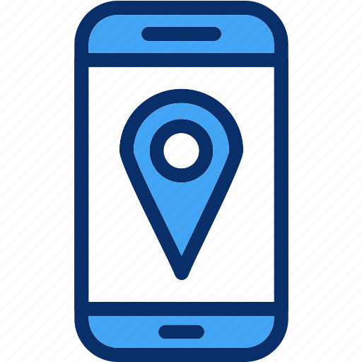 Location, map, mobile, navigation icon - Download on Iconfinder