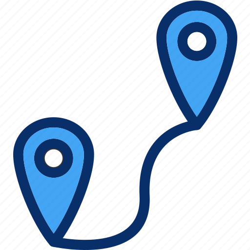 Location, map, navigation, pin, route icon - Download on Iconfinder