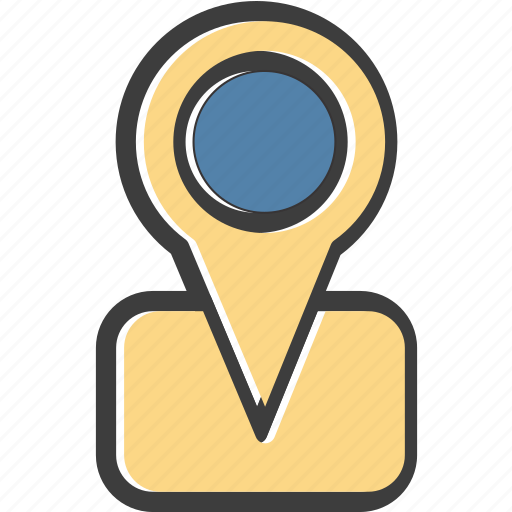 Location, map, navigation, sticky icon - Download on Iconfinder