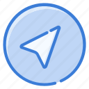 arrow, direction icon, move, navigation, pointer