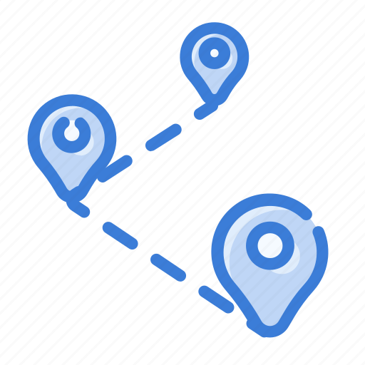 Direction, pin, place icon, point, route icon - Download on Iconfinder