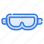 goggles, goggles icon, motorcycle, road, safety 