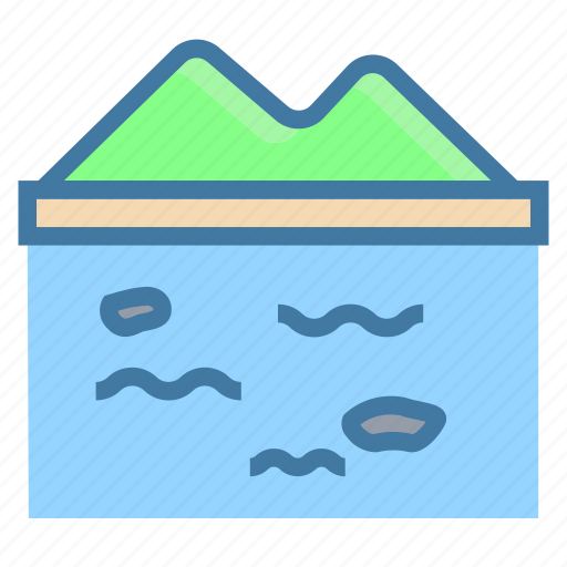 Lake, nature, ocean icon, water icon - Download on Iconfinder