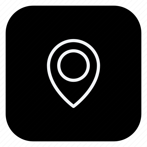 Location, map, navigation, pin, pointer, positioning, placeholder icon - Download on Iconfinder