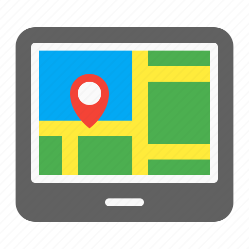 Gps, location, map, navigation, route, way icon - Download on Iconfinder