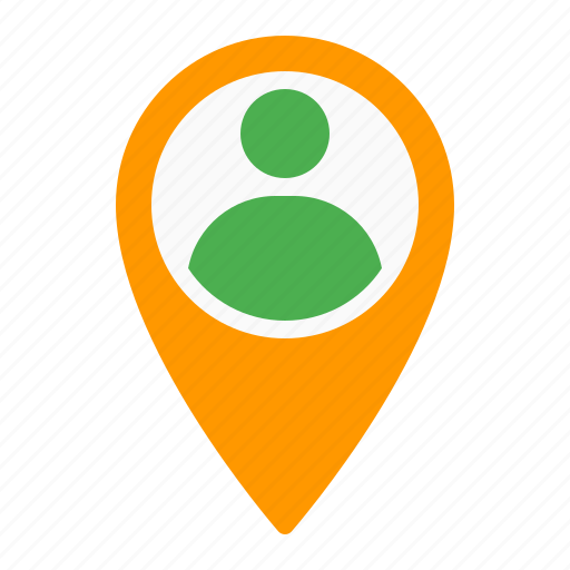 Location, map, person, pin, position icon - Download on Iconfinder