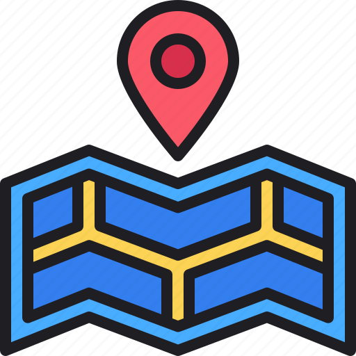 Pin, map, place, location icon - Download on Iconfinder
