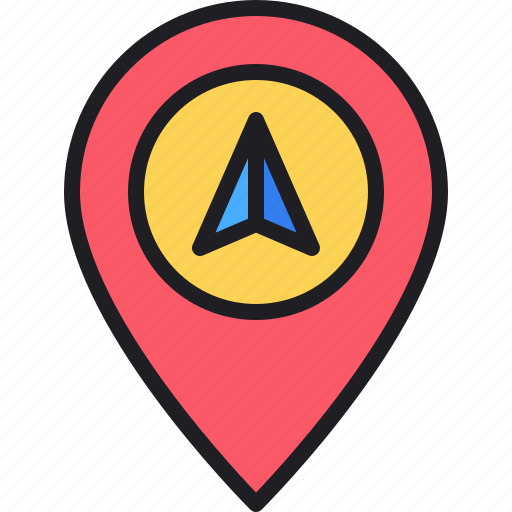 Pin, map, location, gps, navigation icon - Download on Iconfinder