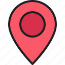 pin, map, interface, location, place 