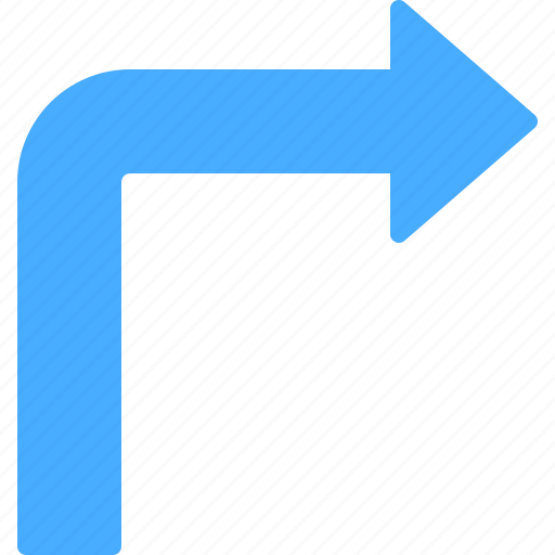 Right, navigation, turn, arrow, direction icon - Download on Iconfinder