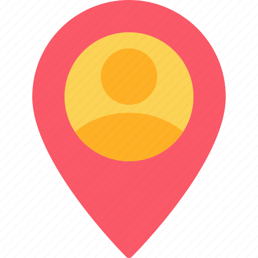 Location, user, map, pin, profile icon - Download on Iconfinder