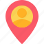 location, user, map, pin, profile 