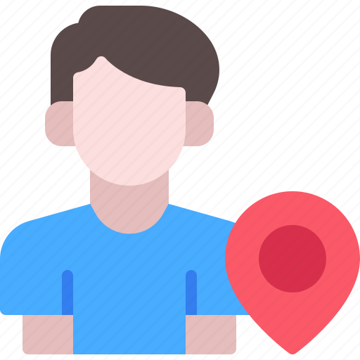 Avatar, pin, man, location, map, user icon - Download on Iconfinder