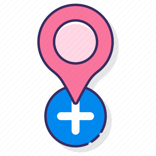 Add, location, map, pin icon - Download on Iconfinder
