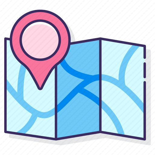 Destination, location, map, paper icon - Download on Iconfinder