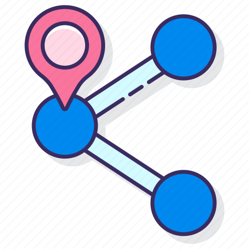 Location, map, pin, share icon - Download on Iconfinder