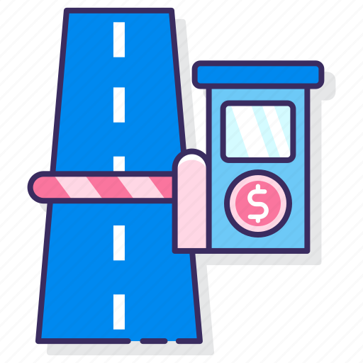 Price, road, toll, transportation icon - Download on Iconfinder