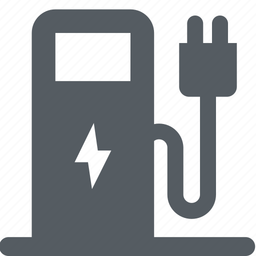 Charger, charging point, electricity, ev, ev station icon - Download on Iconfinder