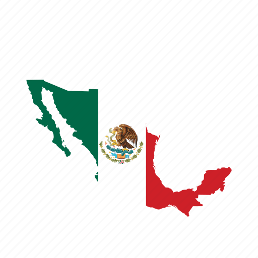 Flag, map, mexico, world icon - Download on Iconfinder