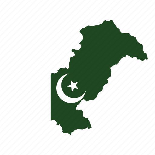 Flag, map, pakistan, world icon - Download on Iconfinder
