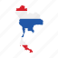 flag, map, thailand, world 